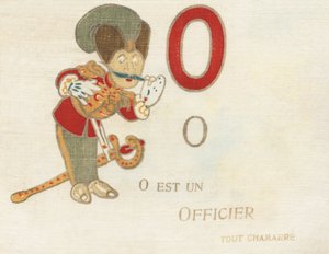O je bojový důstojník. od French School