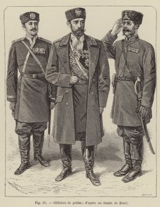 Policisté (rytina) od French School