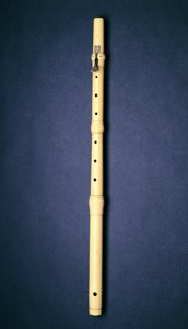 Jednoklíčová flétna, výrobce Naust, Paříž, kolem roku 1725 od French School