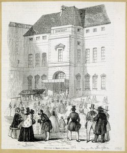 Otevření Musee Royal (Musee du Louvre), 15. března od French School