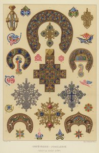 Stříbrnictví-šperky (16. a 17. století) (chromolitho) od French School