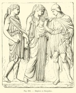 Orphee et Eurydice (rytina) od French School