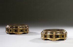Pár rakví Ludvíka XIV., kolem 1700-15 od French School
