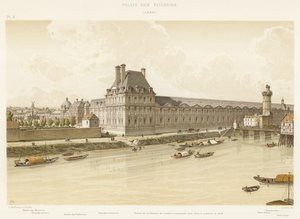 Palác Tuileries, 1640 od French School