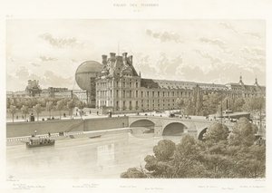 Palác Tuileries, 1879 od French School