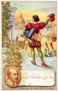 Paolo Veronese přijíždí do Benátek od French School