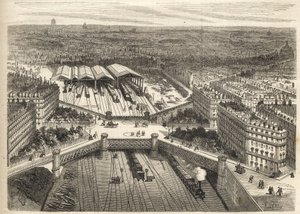 Paříž – Gare de Paris-Saint-Lazare Place de l