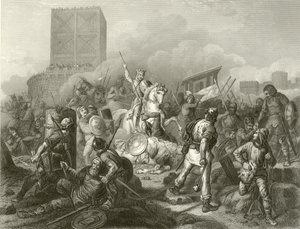 Paříž obležená Normany, 885 od French School