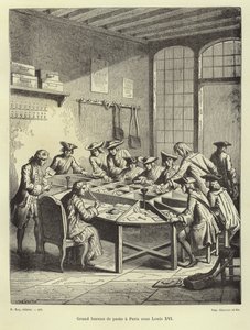 Pařížská pošta za Ludvíka XVI od French School