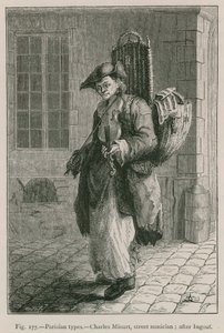 Parisian Types, Charles Minart, pouliční hudebník; po Ingoufu od French School