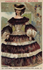 Pařížská móda, 1863 od French School