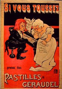 Plakát Geraudel Pastilles