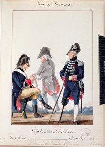 Pacienti v Hotelu des Invalides, 1809-11 (čb na papíře) od French School