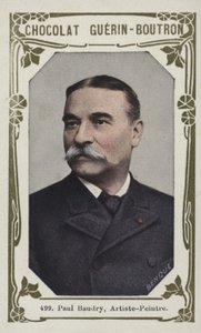 Paul Baudry, malíř (barevné foto) od French School