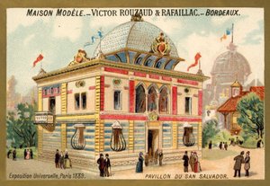 Pavilon San Salvador, Univerzální výstava, Paříž od French School