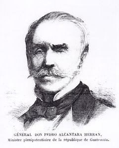 Pedro Alcantara Herran (rytina) od French School