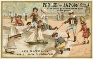 Obchodní karta japonských perel od French School