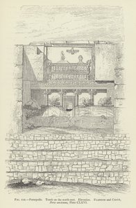 Persepolis, Hrobka na severovýchodě, Elevation od French School