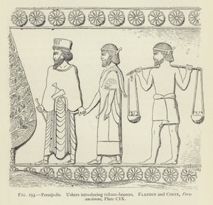 Persepolis, Usherové představují nositele úcty od French School