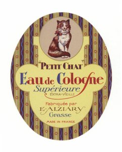 Petit Chat Label, Eau de Cologne od French School