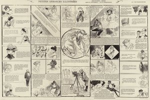 Ilustrované inzeráty (gravírování) od French School