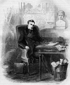 Philippe Paul (Philip-Paul) de Segur (1780-1873), francouzský diplomat a historik, píšící ruskou kampaň. Rytina z roku 1856. od French School