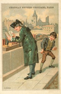 kapsář (chromolitho) od French School