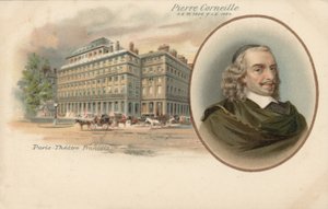 Pierre Corneille (barevné lito) od French School