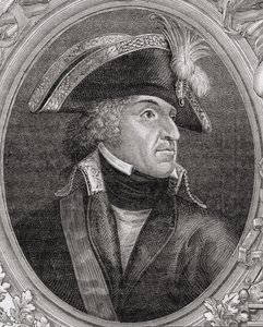 Pierre de Ruel (1752-1821) markýz de Beurnonville, z „Histoire de la Revolution Francaise“ od Louise Blanca (1811-82), vyryto Pannemakerem (nar. 1822) 1847-62 od French School