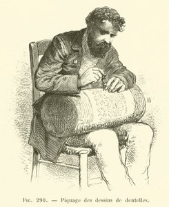 Prošívání krajkových vzorů (gravírování) od French School