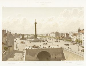 Place de la Bastille, 1841 od French School
