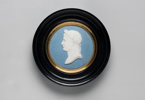 Plaketa, cca 1790 (tvrdá pasta porcelánu) od French School
