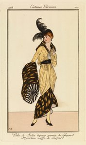 Deska 110 z knihy "Costumes Parisiens od French School