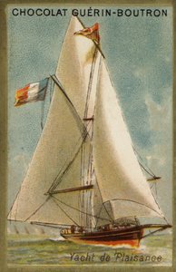 Rekreační jachta (chromolitho) od French School