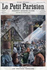 Populární názor v Rusku: věřící, kteří se shromáždili v kostele, aby se shromáždili v době carovy nemoci, se účastní obřadu 80 svíček. Ti, kteří po dvou hodinách neuhořeli, označí počet let zbývajících do života panovníka od French School