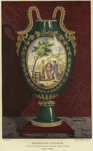 Porcelánová váza od Manufacture nationale de Sevres, Francie od French School