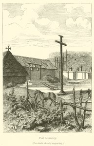 Port Monterey (rytina) od French School