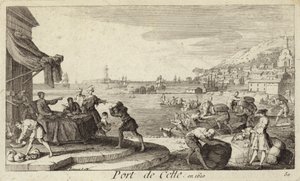 Přístav Sete, Francie od French School