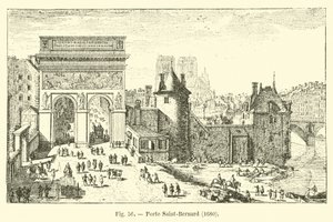 Brána sv. Bernarda, 1680 od French School
