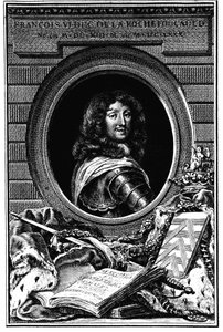 Portrét François 6, vévoda z Rochefoucauldu (1613-1680) - Rodinný archiv. od French School