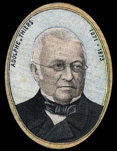 Portrét Adolphe Thierse (1797-1877), prezidenta Francouzské republiky. od French School