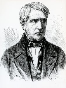 Portrét Antoine Cesar Becquerel (1788-1878), francouzský fyzik, Francie od French School