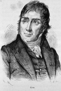Portrét Antoina Jeana Grose (1771 - 1835), žáka Davida a tehdejšího oficiálního malíře Napoleona - v „L