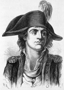 Portrét Antoine Joseph Santerre (1752-1809), francouzský politik - v „“L’Histoire de France““ od Henriho Martina od French School