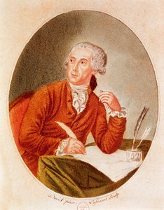 Portrét Antoine Laurent Lavoisier (1743-1794) od French School
