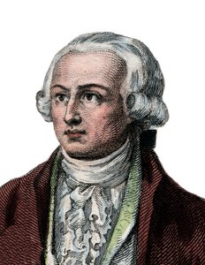Portrét Antoine Laurent de Lavoisier (1743-1794), francouzský chemik. od French School