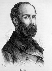 Portrét Armanda Barbese, francouzského revolucionáře (1809-1870). od French School