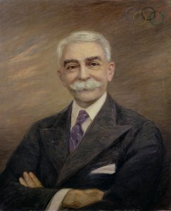 Portrét barona Pierra de Coubertina (1863-1937)