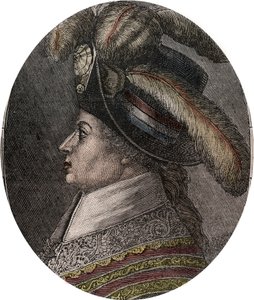 Portrét Barthelemy Francois Marie (Marquis) (1747-1830) (Balthazar Francois, Marquis of Barthelemy) - rytina v „“Nouvelle Nationale Encyclopedia”” od Maurice La Charesta - 1870 - od French School