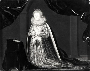 Portrét Kateřiny z Cleves (1417-79) vévodkyně z Guise